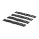 MP Ladder Rail Covers (18 Slots) 4 Pack (BK), MP are a Chinese manufacturer of airsoft mounts and accessories, producing high quality parts, generally in robust plastics, that look and feel great